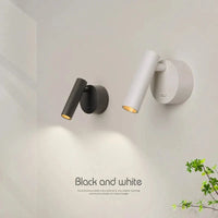 Lampe de lecture rotative minimaliste pour hôtel scandinave | Marco Lucetti