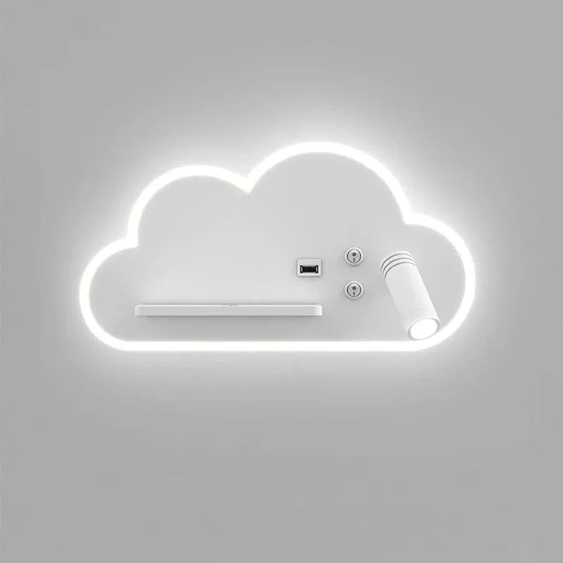 Lampe de lit LED Multifonction avec Chargeur Sans Fil USB - BrightLuxe | Marco Lucetti