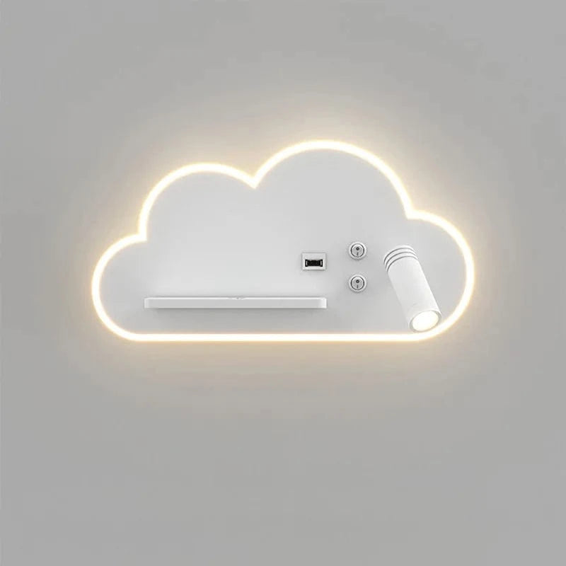 Lampe de lit LED Multifonction avec Chargeur Sans Fil USB - BrightLuxe | Marco Lucetti
