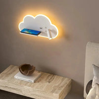 Lampe de lit LED Multifonction avec Chargeur Sans Fil USB - BrightLuxe | Marco Lucetti