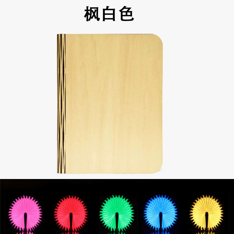 Lampe de livre pliante 3D LED - Techno LightFold | Marco Lucetti