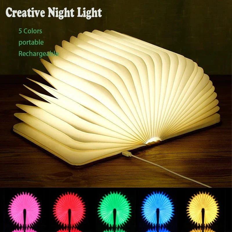 Lampe de livre pliante 3D LED - Techno LightFold | Marco Lucetti