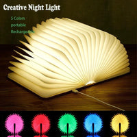 Lampe de livre pliante 3D LED - Techno LightFold | Marco Lucetti