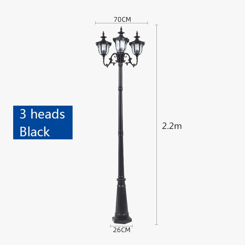 Lampe de paysage européenne pour jardin extérieur et villa | Marco Lucetti