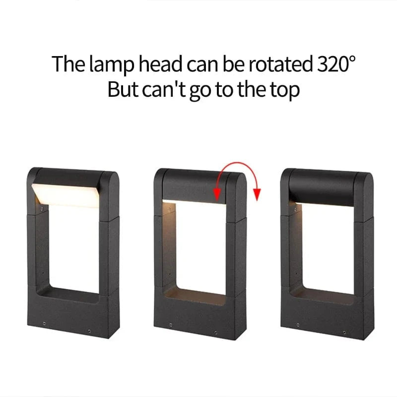 Lampe de pelouse en aluminium, pour illuminer votre jardin | Marco Lucetti