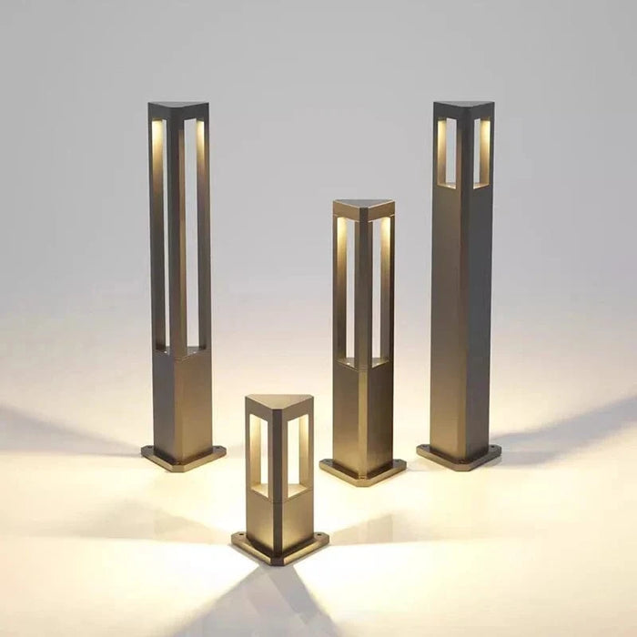 Lampe de pelouse extérieure imperméable | Marco Lucetti Blanc chaud / 30CM