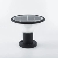 Lampe de pelouse solaire LED brandée "Rougeoyante" - Éclairage extérieur sans fil - Design moderne - Étanche | Marco Lucetti