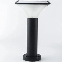 Lampe de pelouse solaire LED brandée "Rougeoyante" - Éclairage extérieur sans fil - Design moderne - Étanche | Marco Lucetti