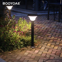 Lampe de pelouse solaire LED brandée "Rougeoyante" - Éclairage extérieur sans fil - Design moderne - Étanche | Marco Lucetti