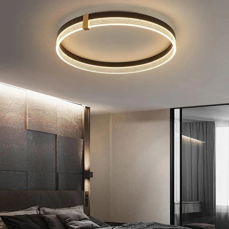 Lampe de plafond LED Minimal Luxe avec Télécommande | Marco Lucetti