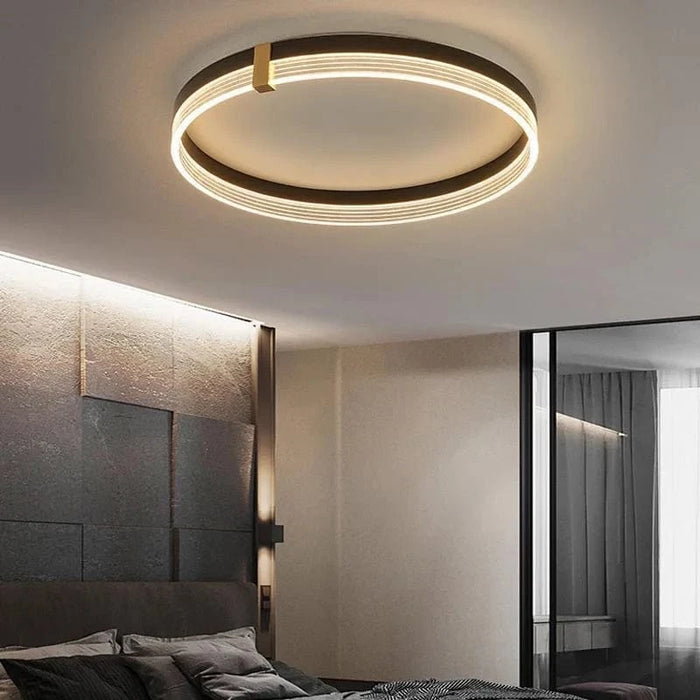 Lampe de plafond LED Minimal Luxe avec Télécommande | Marco Lucetti