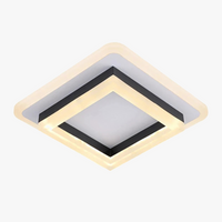 Plafonnier Carré LED Moderne Nordique pour Intérieur