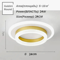 Plafonnier Carré LED Moderne Nordique pour Intérieur
