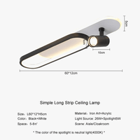 Lampe de plafond moderne à LED avec projecteur décoratif - Nouvelle Collection  | Marco Lucetti