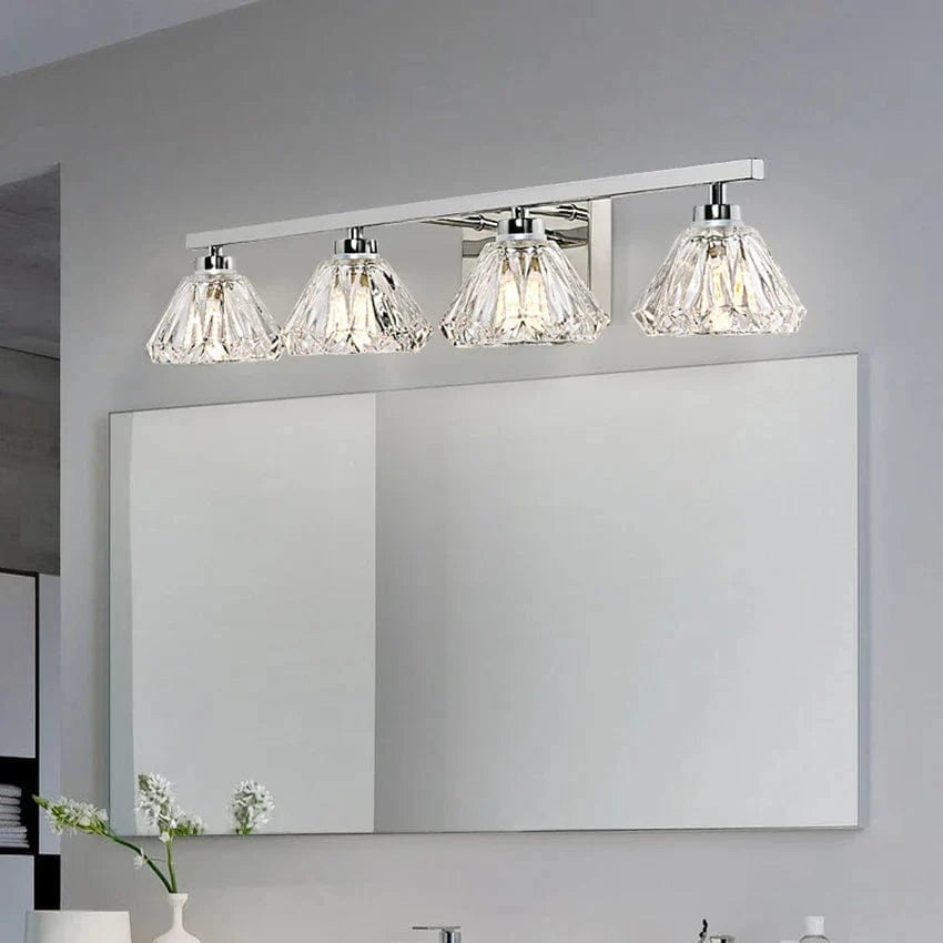 Lampe de salle de bains en cristal contemporain | Marco Lucetti CHINE / Ampoule non incluse