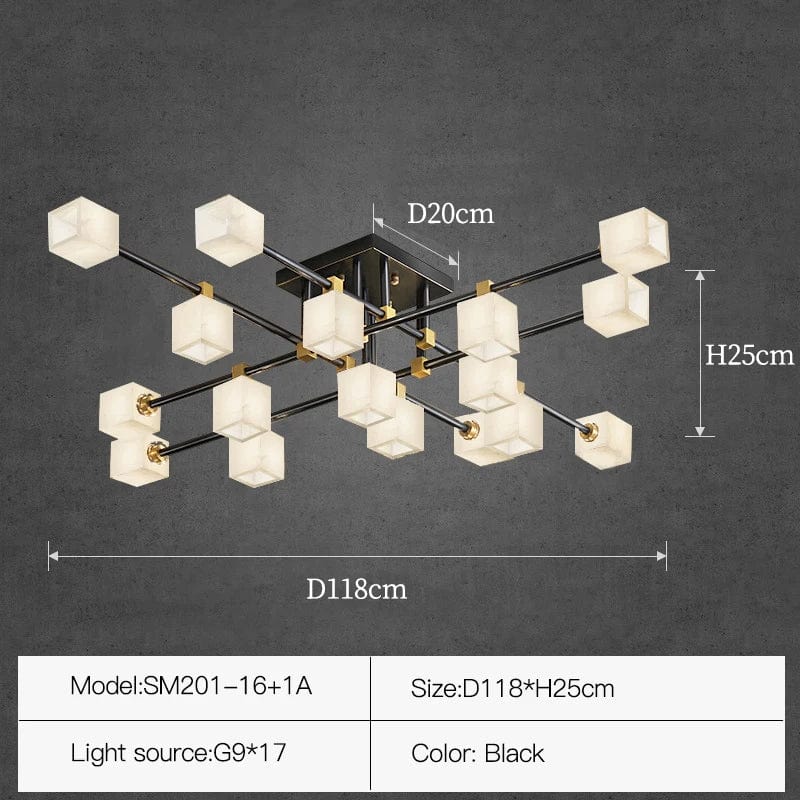 Lampe de salon en marbre et laiton naturel de luxe - Collection Prestige | Marco Lucetti D118 H25cm 1