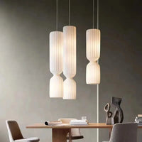 Lampe de sol nordique Wabi Sabi plissée en tissu blanc pour salon ou chambre - Marque Loft-Light | Marco Lucetti