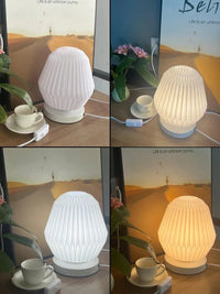 Lampe de Style Crème Française avec Abat-jour imprimé en 3D | Marco Lucetti
