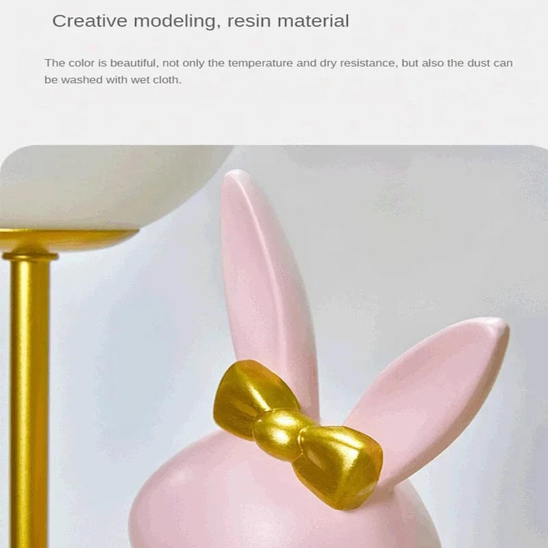 Lampe de table design nordique de luxe en forme de lapin "Arctic Rabbit" | Marco Lucetti