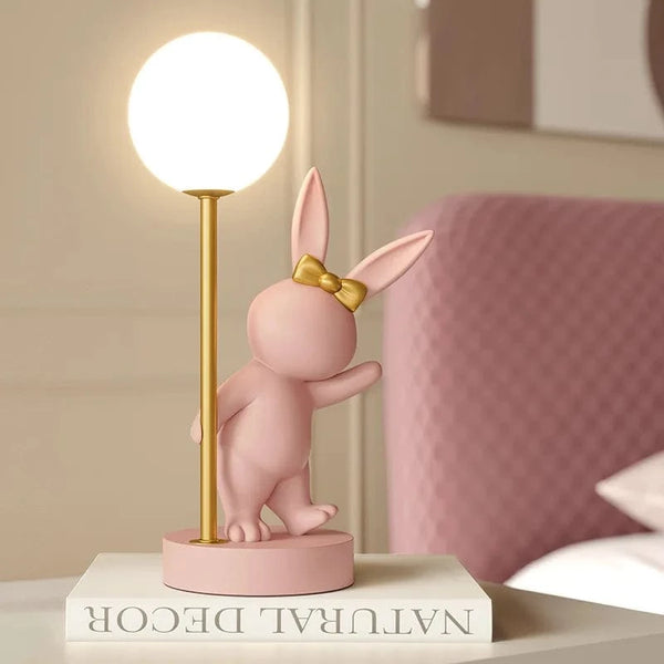 Lampe de table design nordique de luxe en forme de lapin "Arctic Rabbit" | Marco Lucetti