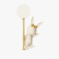 Lampe de table design nordique de luxe en forme de lapin "Arctic Rabbit"
