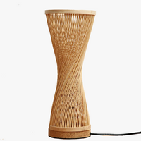 Lampe de Table en bambou artisanale