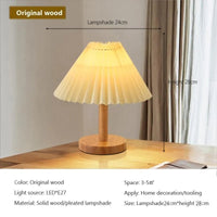 Lampe de Table en Bois Nordique Minimaliste LED - Nordic Glow