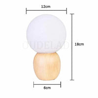 Lampe de table en bois pour une ambiance chaleureuse dans votre chambreAsStringAsync. | Marco Lucetti