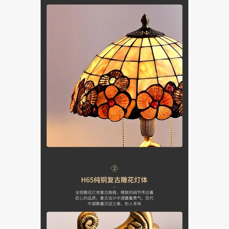 Lampe de Table Cygne Cuivre Haut de Gamme