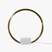 Lampe de table en marbre post-moderne "CréaLux" | Marco Lucetti Or