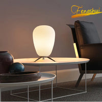 Lampe de Table LED postmoderne en verre Illuminateur