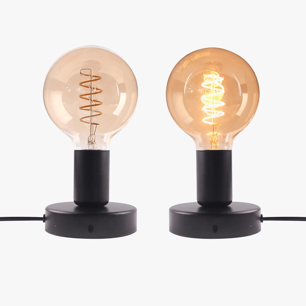 Lampe de Table Industrielle avec Cordon de 1.8m et Interrupteur | Marco Lucetti