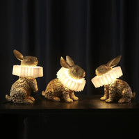 Lampe de table Lapin Lumineux pour Chambre à Coucher | Marco Lucetti