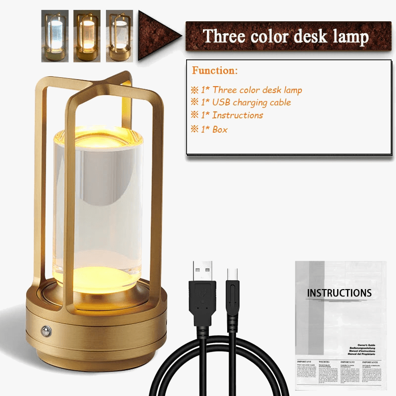 Lampe de Table LED Modernité Chic