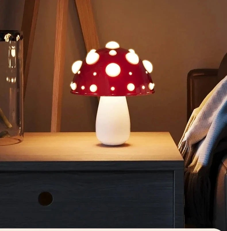 Lampe de Table LED "Mushroom Glow" | Marco Lucetti