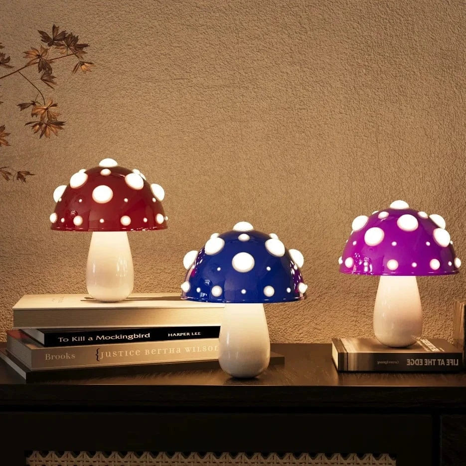 Lampe de Table LED "Mushroom Glow" | Marco Lucetti