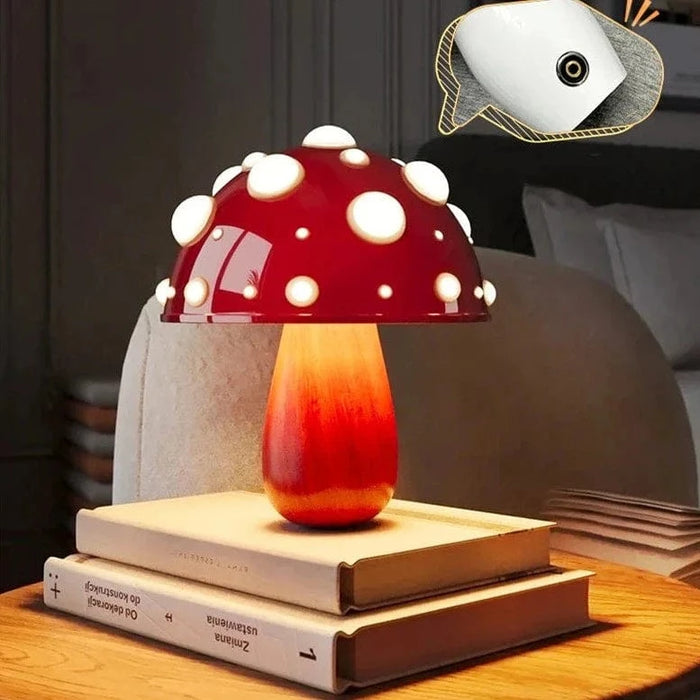 Lampe de Table LED "Mushroom Glow" | Marco Lucetti