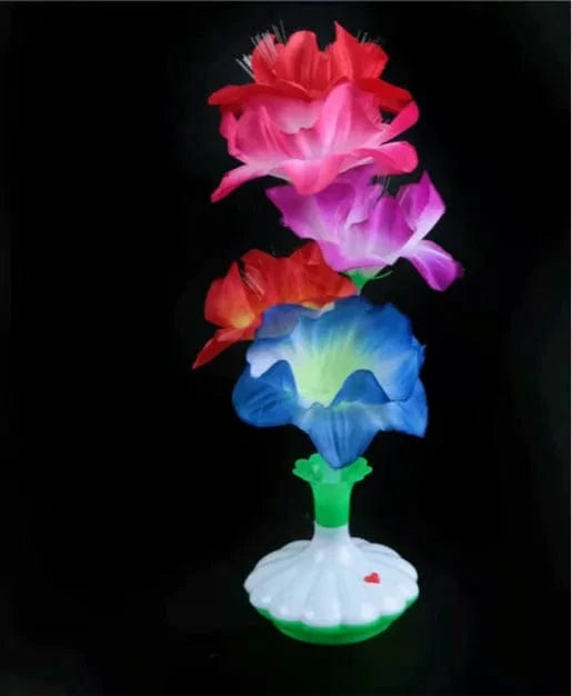 Lampe de table LED Nordique Cherry Blossom Crystal Veilleuse | Marco Lucetti Lily par batterie