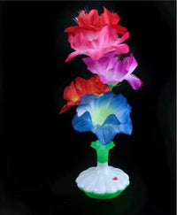 Lampe de table LED Nordique Cherry Blossom Crystal Veilleuse | Marco Lucetti Lily par batterie