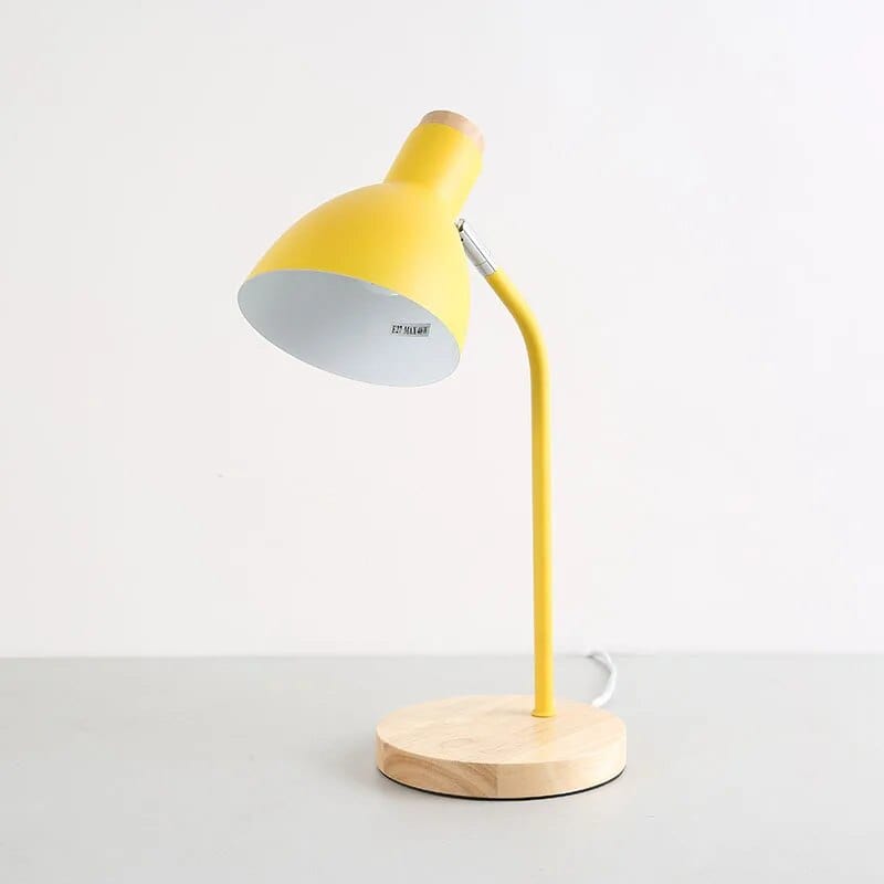 Lampe de table LED pour enfants en bois et fer forgé. | Marco Lucetti