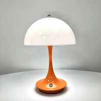 Lampe de table LED USB dimmable Bourgeon | Marco Lucetti Orange / Chargement de type C