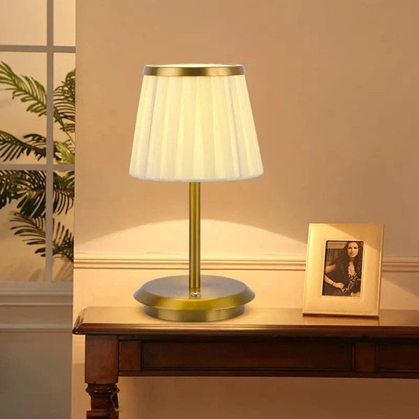 Lampe de Table LED USB Plissée | Marco Lucetti ONU / Chargement de type C