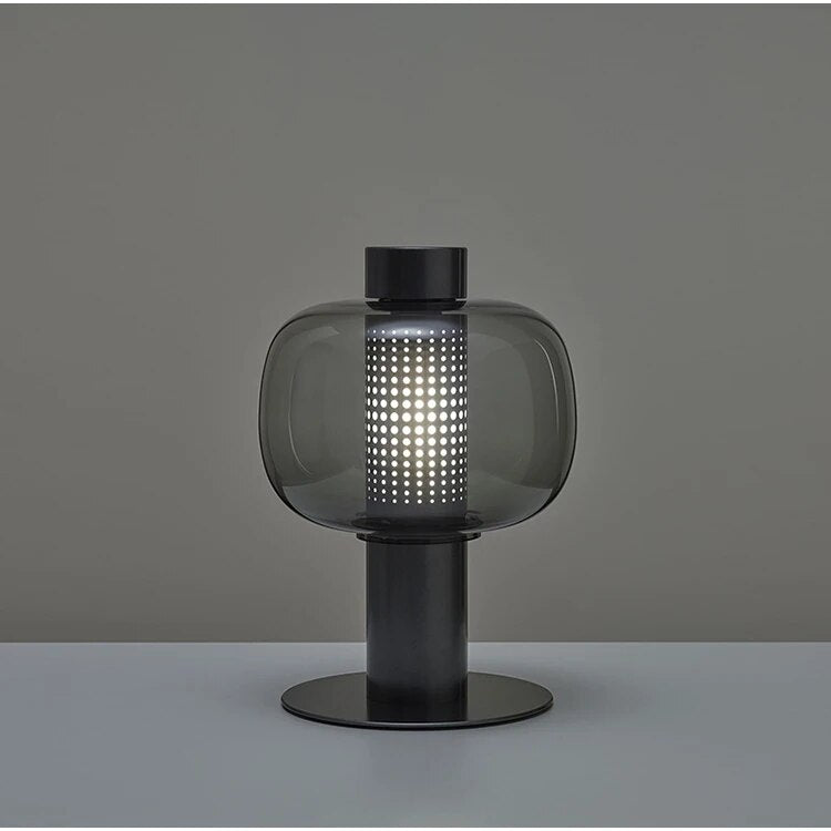 Lampe de Table Luxe Moderne en Verre
