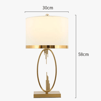 Lampe de Table Nordica en Métal pour Salon ou Chambre | Marco Lucetti B