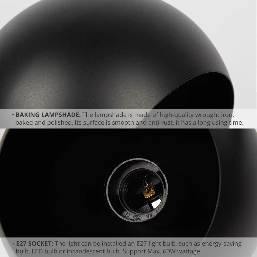 Lampe de table nordique en bois et métal à intensité réglable | Marco Lucetti