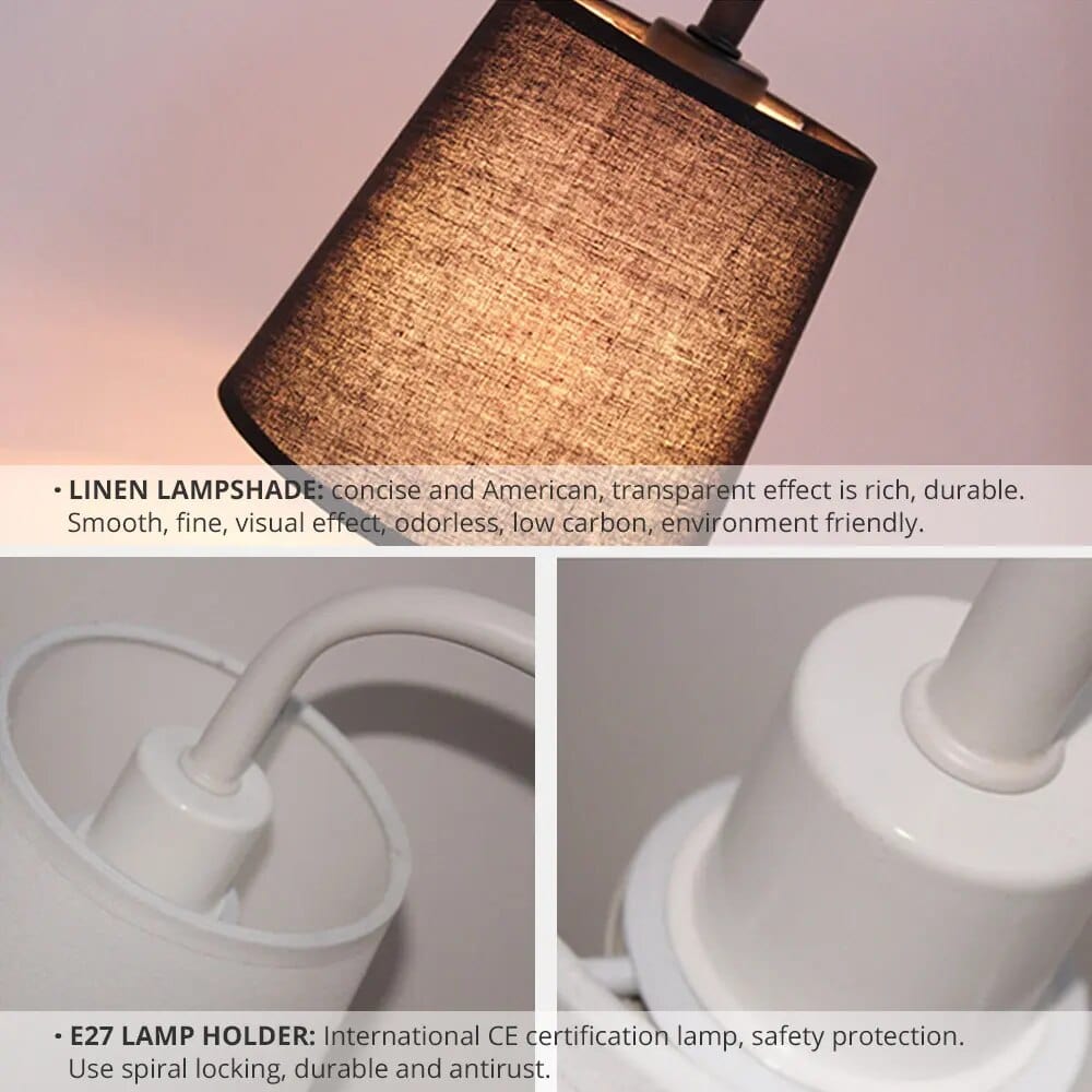 Lampe de Table Nordique en Bois LED - Veilleuse pour Bureau, Lit et Salon | Marco Lucetti