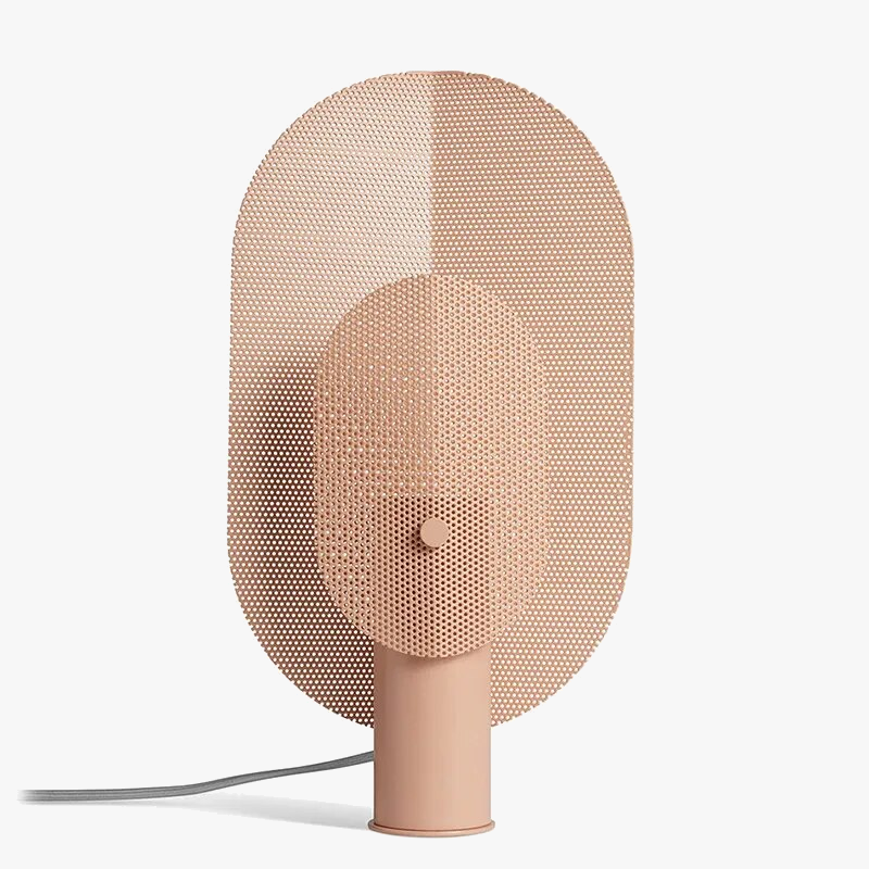 Lampe de table nordique minimaliste en fer forgé