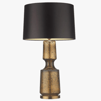 Lampe de table nordique rétro LED pour chevet et chambre, décoration en verre  | Marco Lucetti