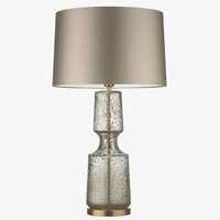 Lampe de table nordique rétro LED pour chevet et chambre, décoration en verre  | Marco Lucetti