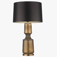 Lampe de table nordique rétro LED pour chevet et chambre, décoration en verre  | Marco Lucetti